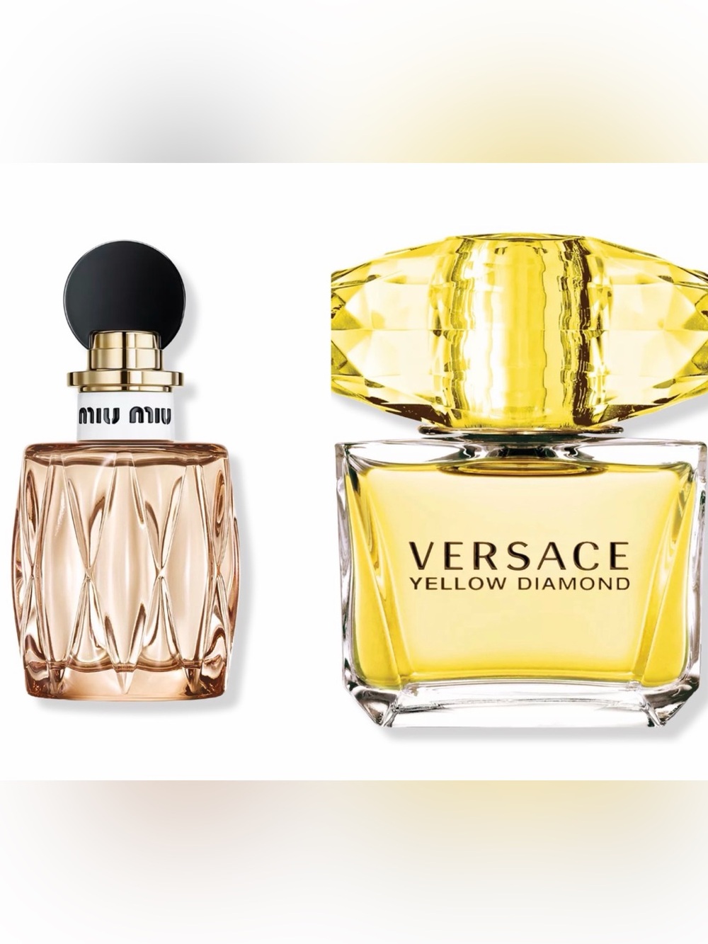 New in Box Dabber Bundle. Versace Yellow Diamond/ Miu Miu Miutine